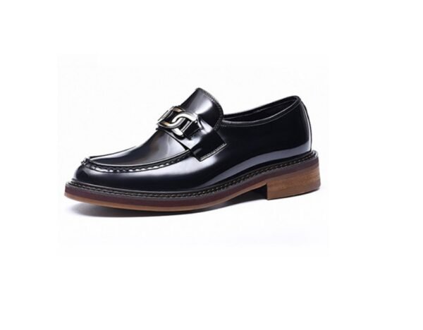 Loafers Man's cowhide leather shoes